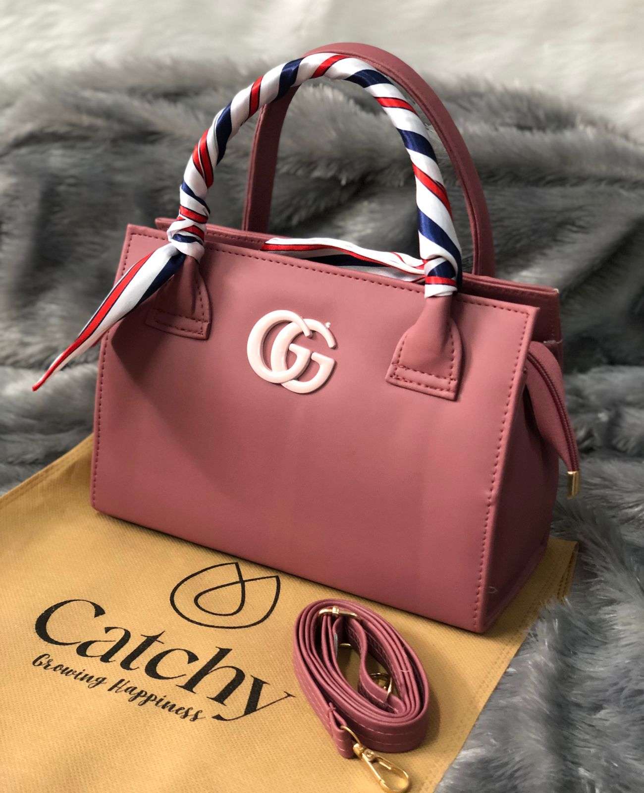 Gucci Pre-loved Gucci GG Supreme Handbag PVC leather beige Brown 2WAY 2023  | Buy Gucci Online | ZALORA Hong Kong